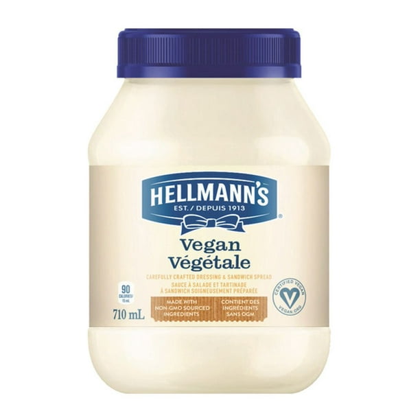 Sauce à salade et tartinade à sandwich Hellmann's® Végétale 710mL 710 ml