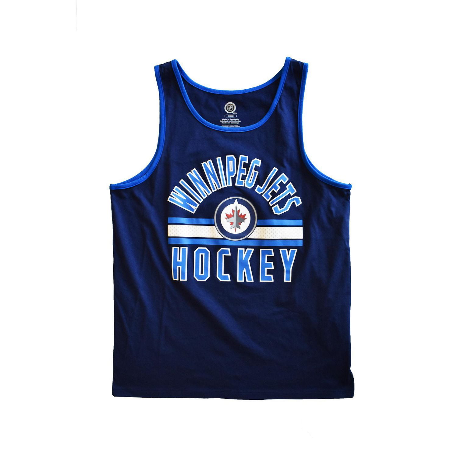 Men's NHL Arch Stripe Winnipeg Tank Top