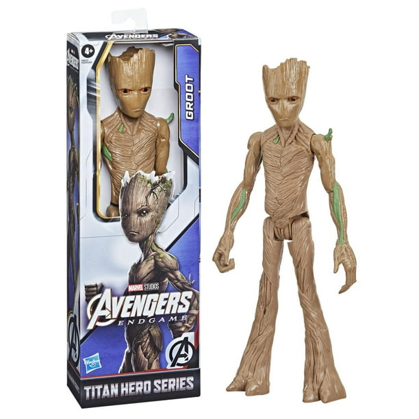 Marvel Avengers Titan Hero Series Avengers: Endgame, figurine Groot de 30 cm,  jouet pour enfants à partir de 4 ans 