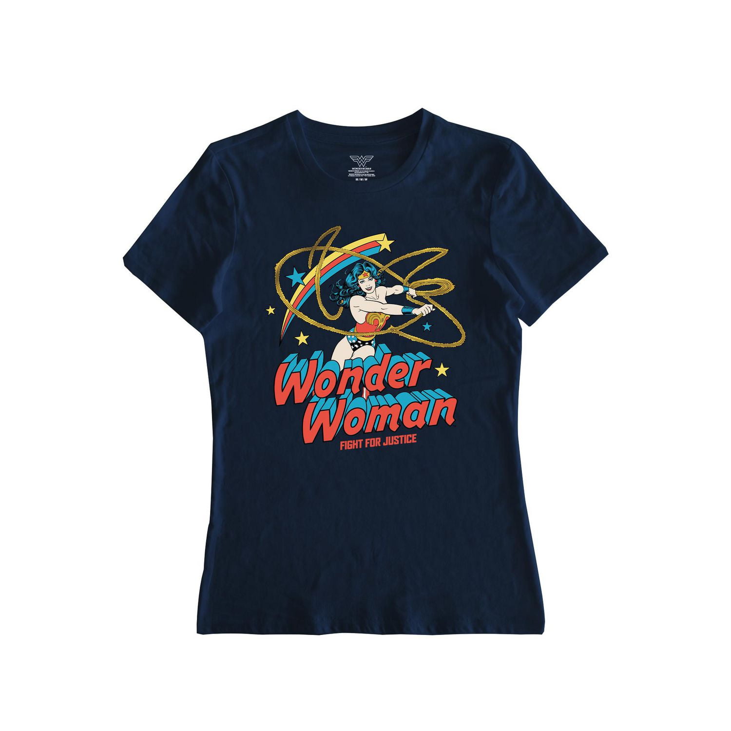 T-shirt à manches courtes Wonder Woman Wonder Lasso pour femme