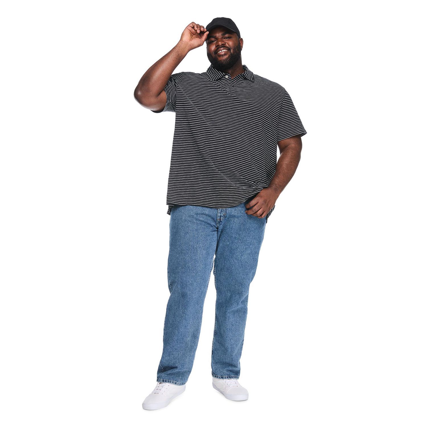 Polo en jersey George Plus pour hommes
