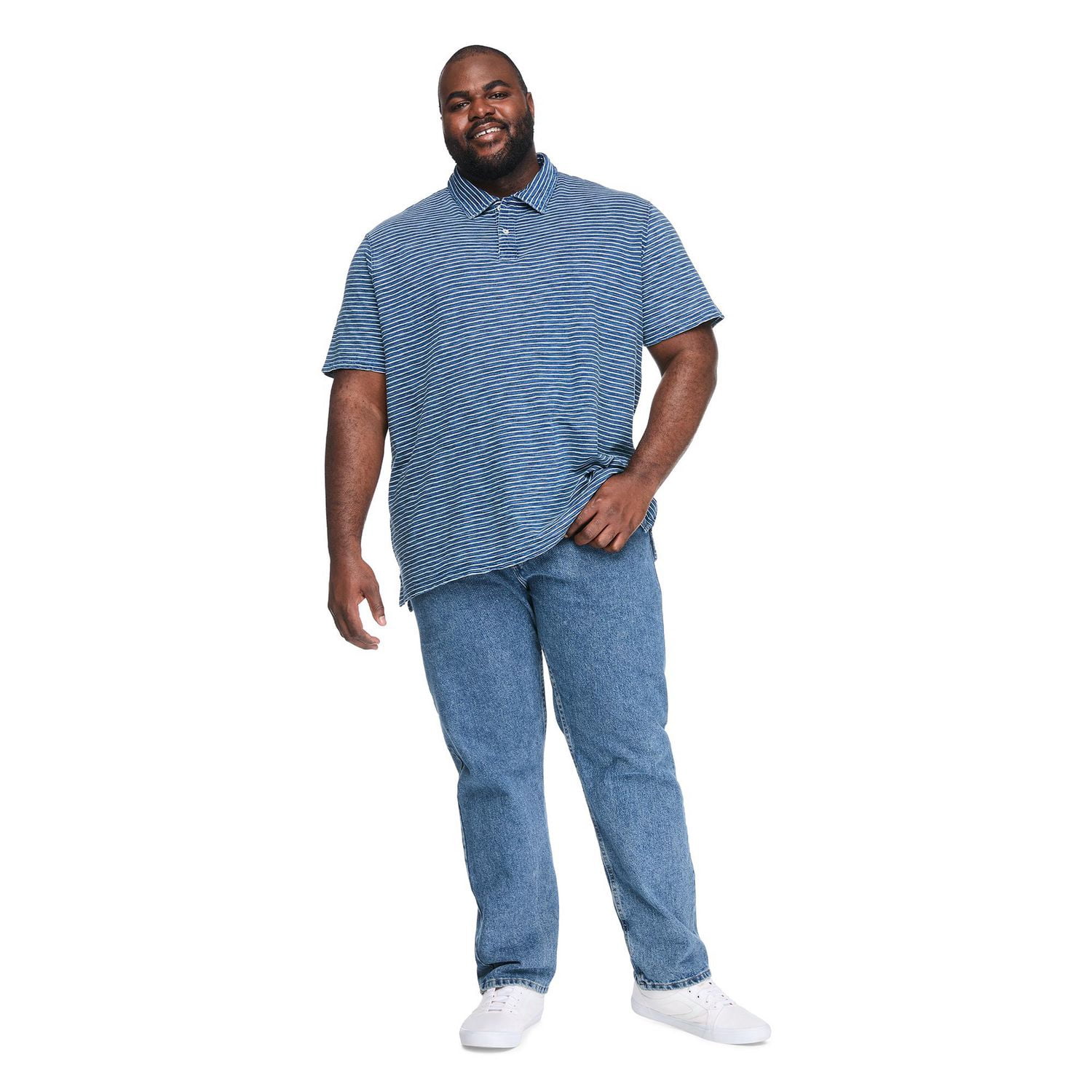 George Big Men's Jersey Polo