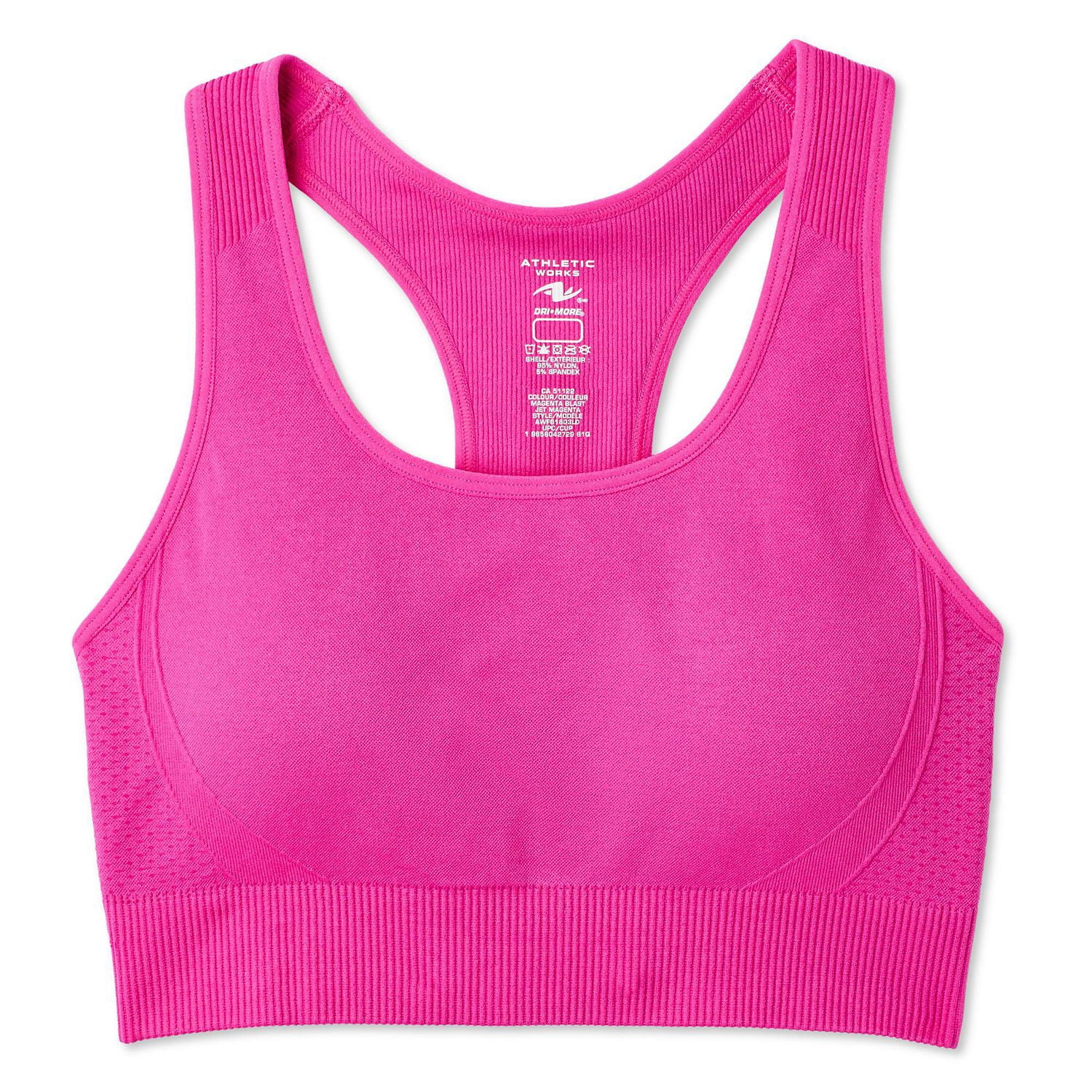 Athletic Works Women's Racerback Sports Bra
