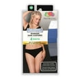 thumbnail image 2 of Fruit of the Loom Women's Seamless Bikini, 4 Pack, 2 of 8