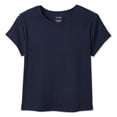 thumbnail image 1 of T-shirt côtelé coupe bébé George pour filles, 1 of 6