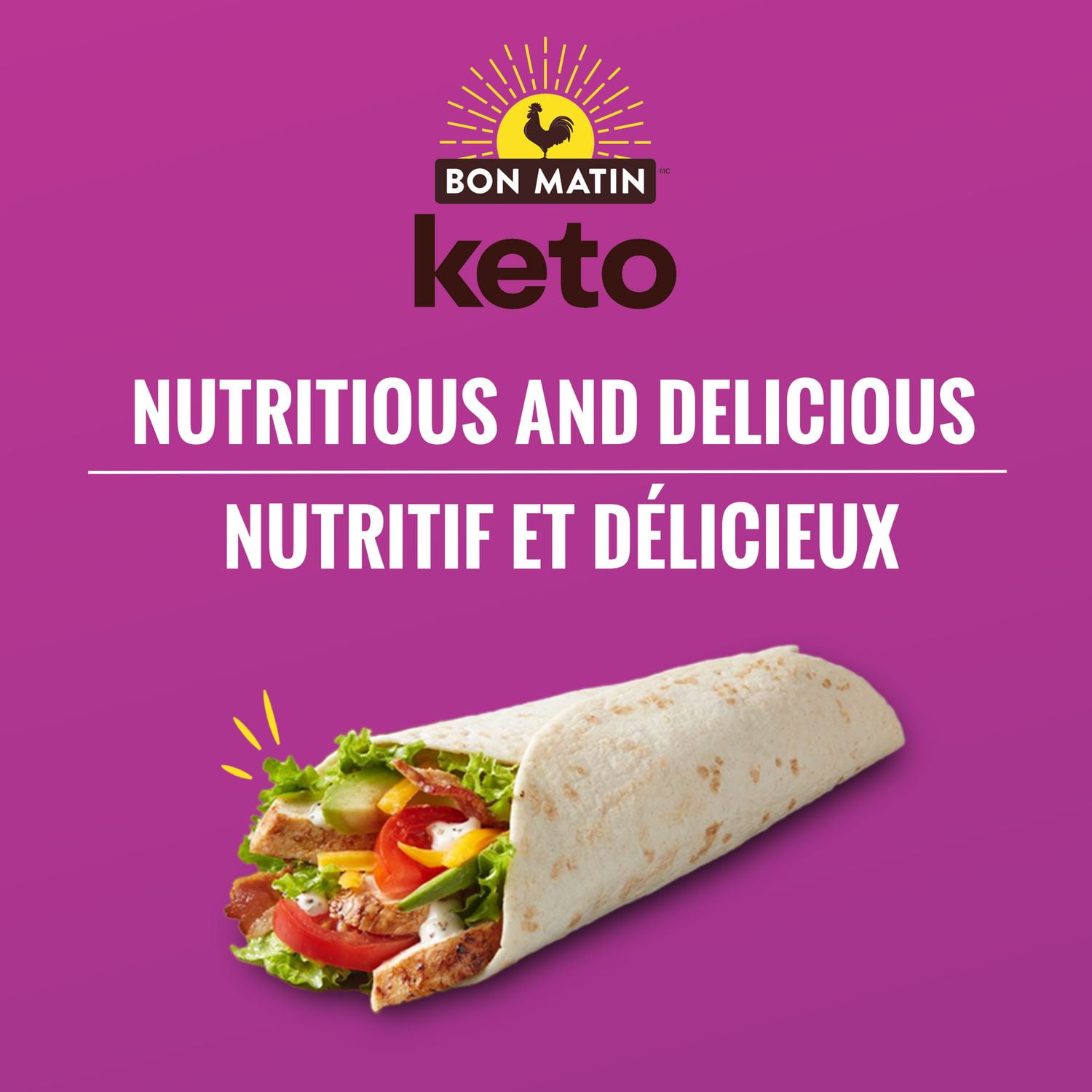 Bon Matin™ Keto Original Tortillas, Pack of 6; 246 g