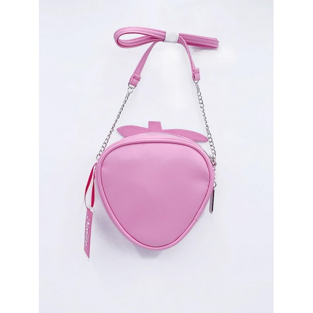 Sacs et sacs à main bandoulière roses PVC pour femme