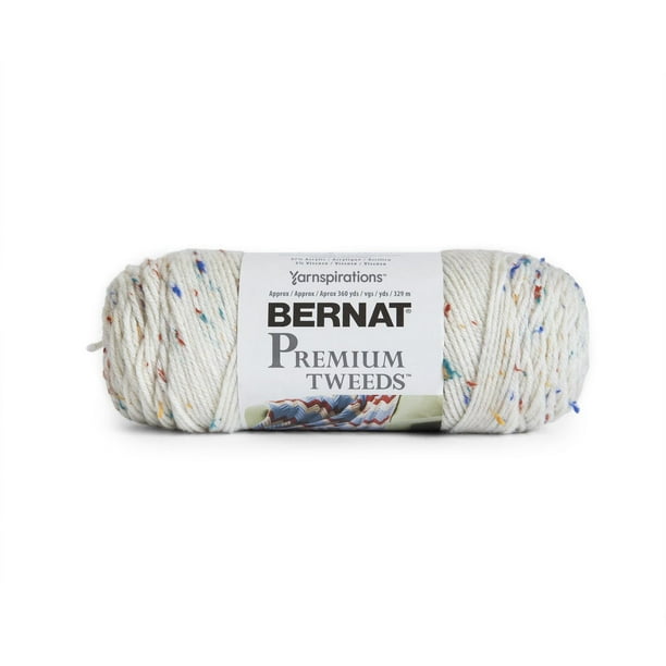 Bernat® Premium Tweeds™ Yarn, Blended Fiber 4 Medium, 7oz/198g, 360