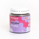 Herbaland Iron Plus Gummies, 60 Count