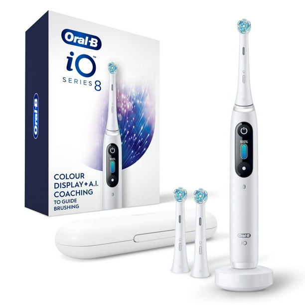 OralB iO Series 8 Electric Toothbrush with 3 Brush Heads, iO8