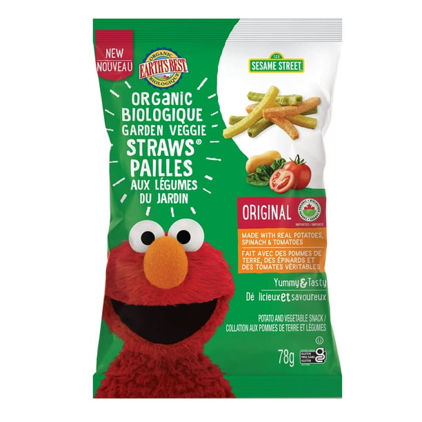 Earth's Best Organic Original Garden Veggie Straws, 78g Walmart.ca