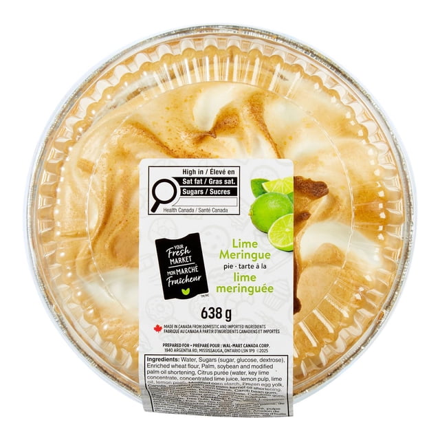 Your Fresh Market Lime Meringue Pie
