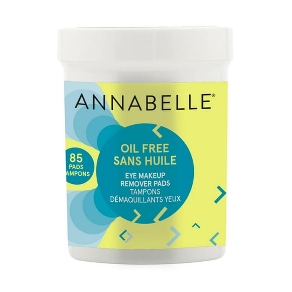 Annabelle Oil-Free Eye Makeup Remover Pads, The ideal alternative for everyday makeup removal