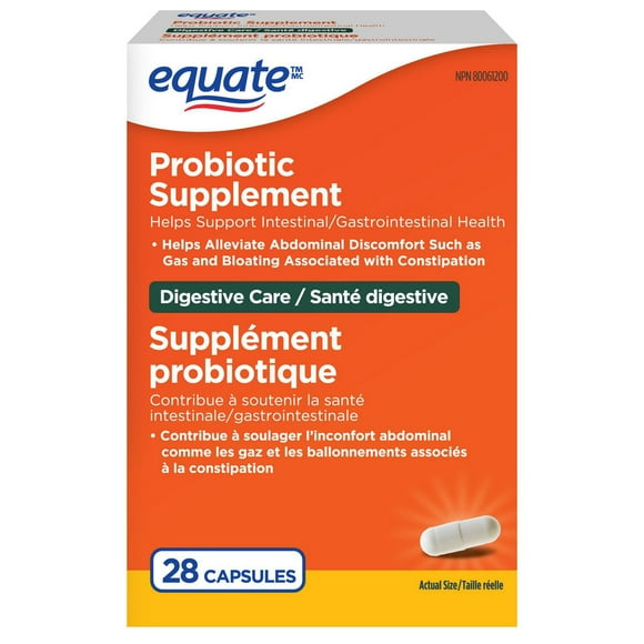 Equate Probiotic Supplement, Adult