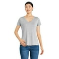 thumbnail image 1 of George Women's Scoop Neckline Tee, 1 of 6