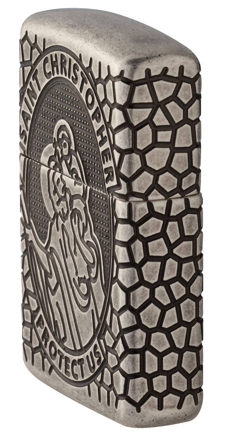 Zippo St Christopher Medal Design (49160)
