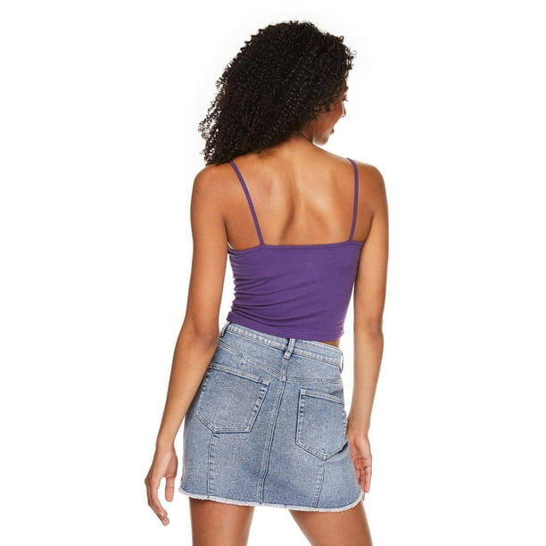 No Boundaries Women's Cropped Cami 