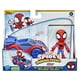 Marvel Spidey and His Amazing Friends, figurine Spidey avec Arachno-bolide, pour enfants à partir de 3 ans – image 2 sur 8