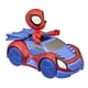 Marvel Spidey and His Amazing Friends, figurine Spidey avec Arachno-bolide, pour enfants à partir de 3 ans – image 4 sur 8