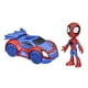 Marvel Spidey and His Amazing Friends, figurine Spidey avec Arachno-bolide, pour enfants à partir de 3 ans – image 1 sur 8