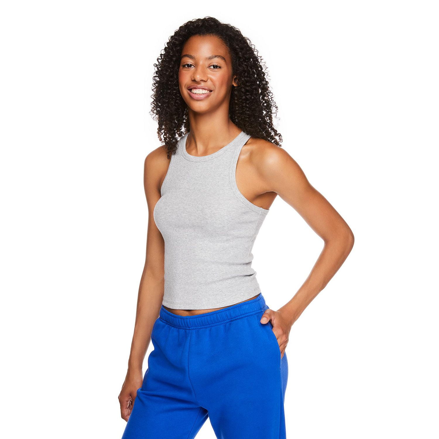 No Boundaries Women's Rib Tank