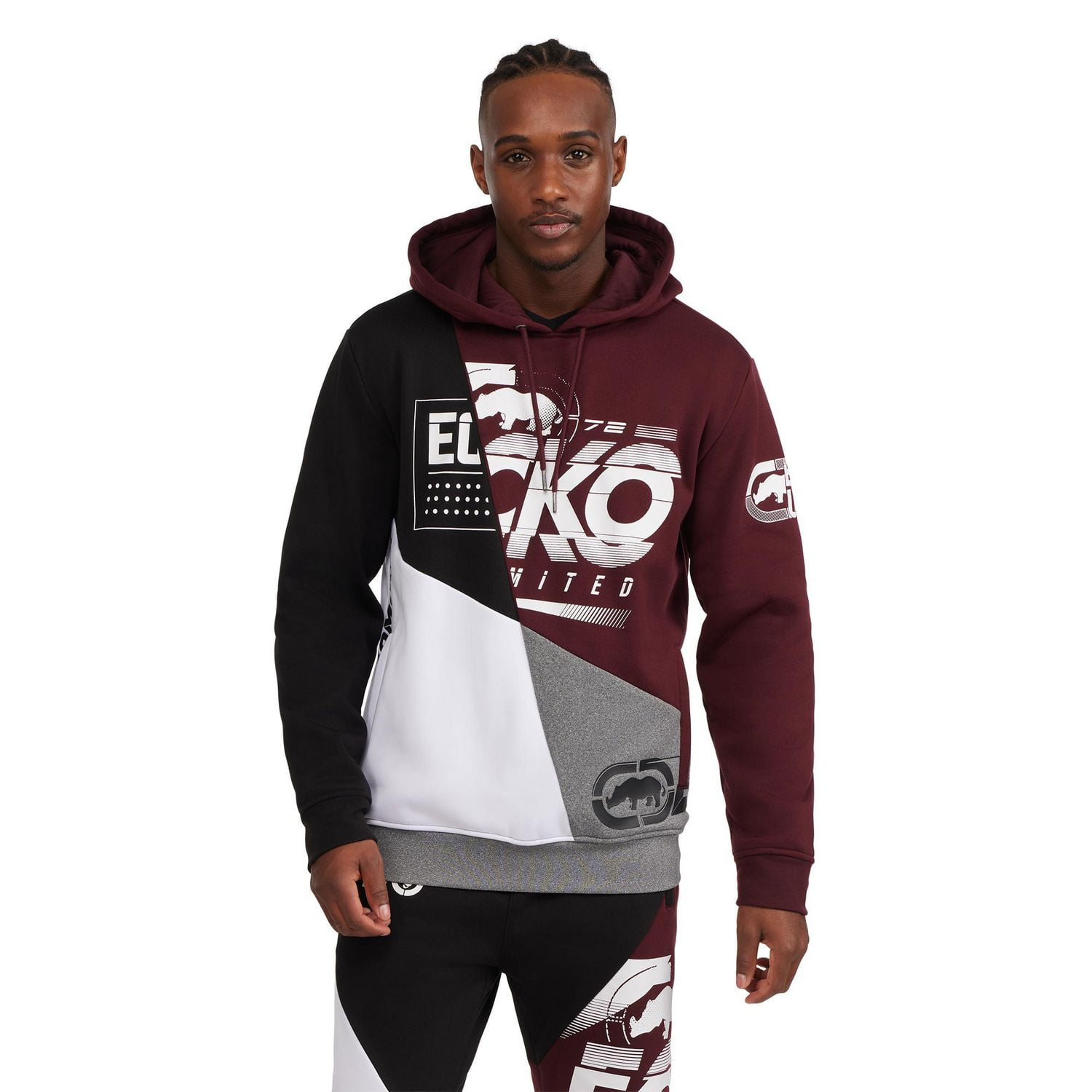 Ecko Unltd Men's Sidelines Pullover Hoodie