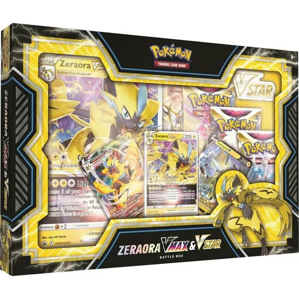 Buy Pokemon TCG: Deoxys/Zeraora VMAX & VSTAR Battle Box