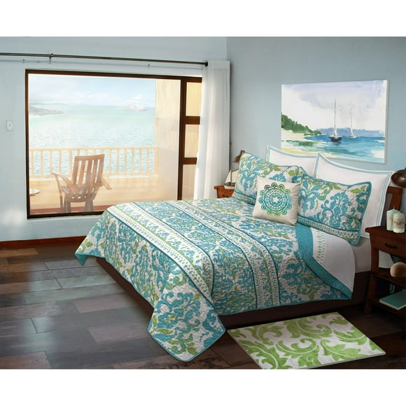 Safdie & Co. Quilt 2PC Set T Cyprus