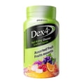 thumbnail image 1 of Comprimés de glucose Dex4 – Saveurs Fruits assortis – 50 comprimés par bouteille – Glucose à action rapide et pré-dosé – Sans gras, sans gluten, sans sodium, 1 of 7