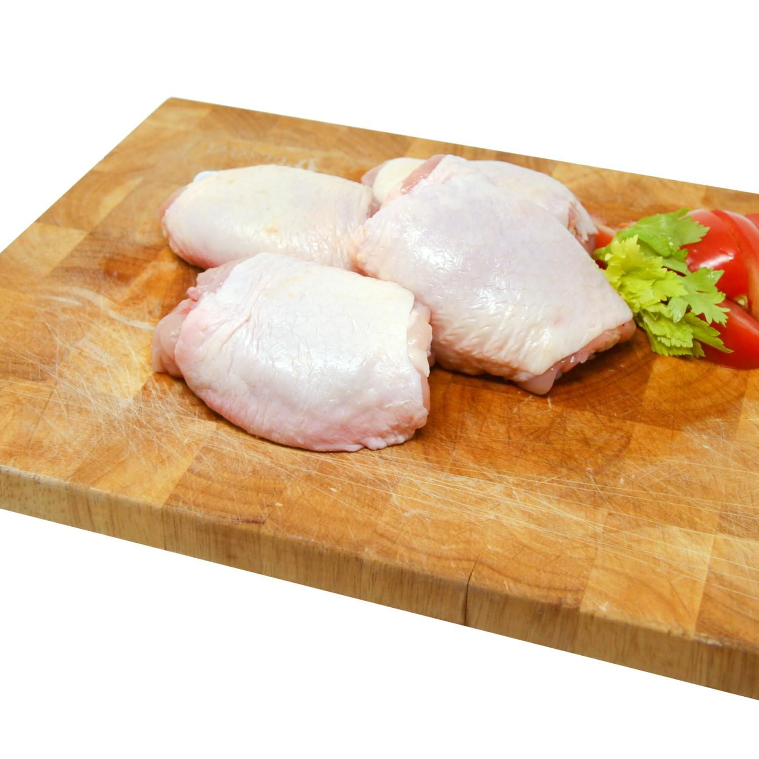 Prime Organic Bone-In Chicken Thigh, 4 Thighs 