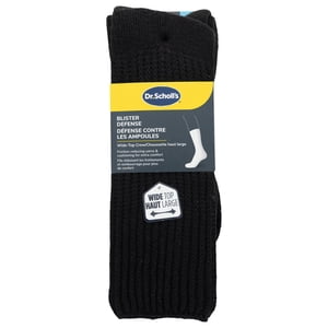 Dr. Scholls Mens Diabetic Extra Wide Crew Socks - 2 Pairs