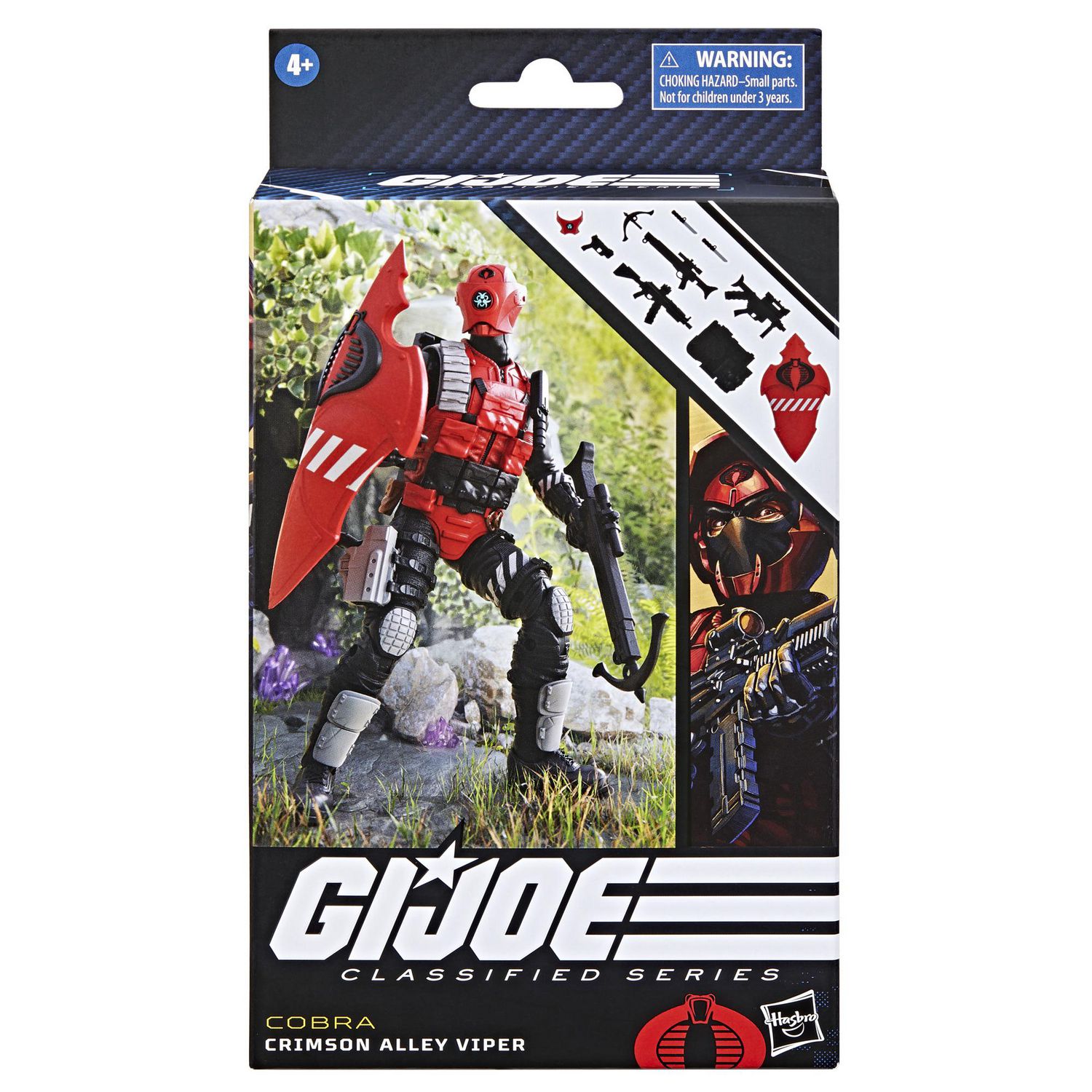 G.I. Joe Classified Series Crimson Alley Viper, Collectible G.I.