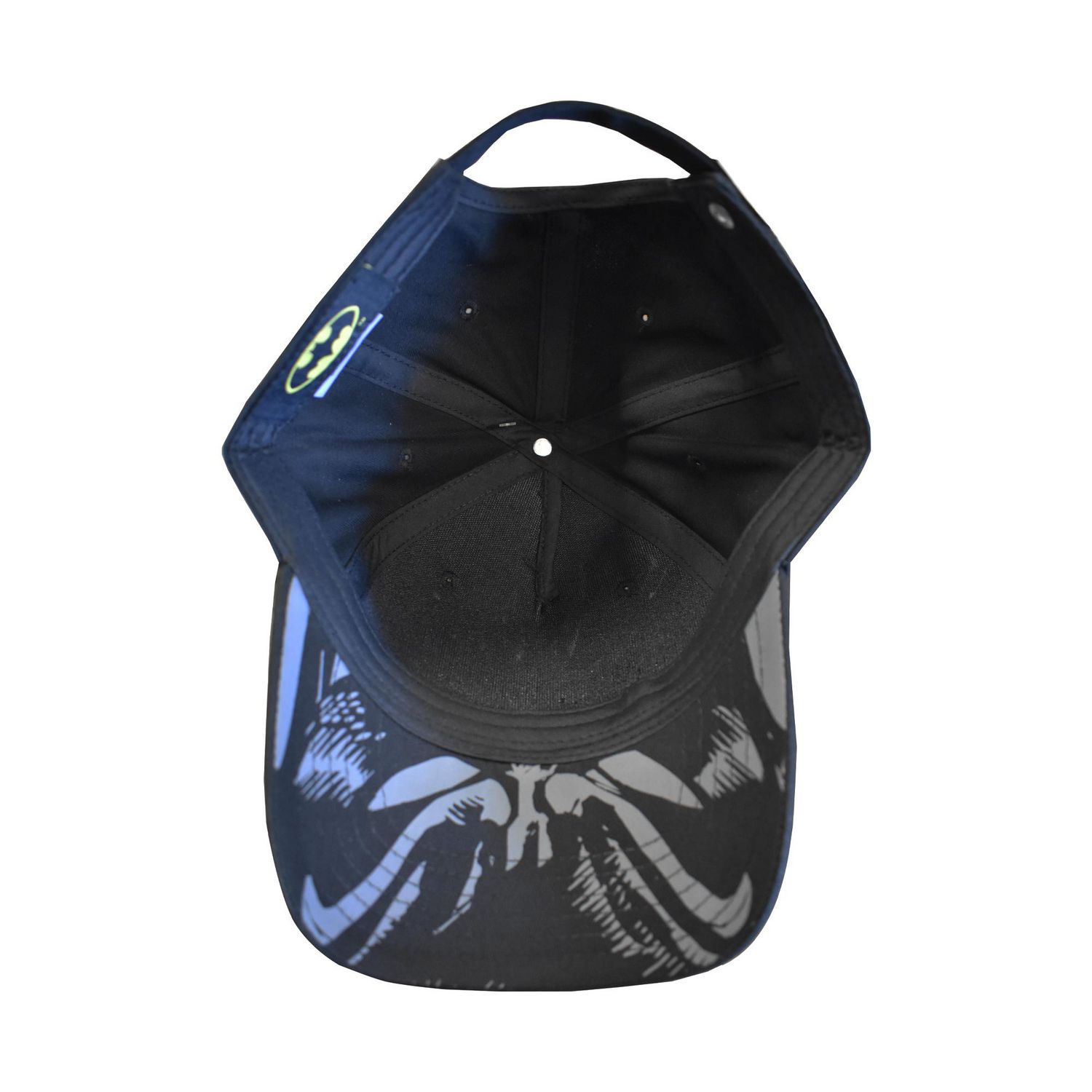Mens Batman Silver Cap