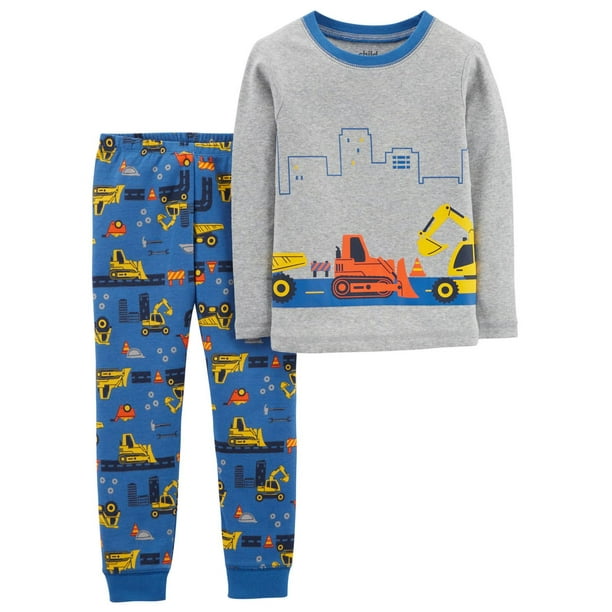 Pyjama 2 pièces pour tout-petit Garcon Coton de  Child of Mine made by Carter’s – Construction