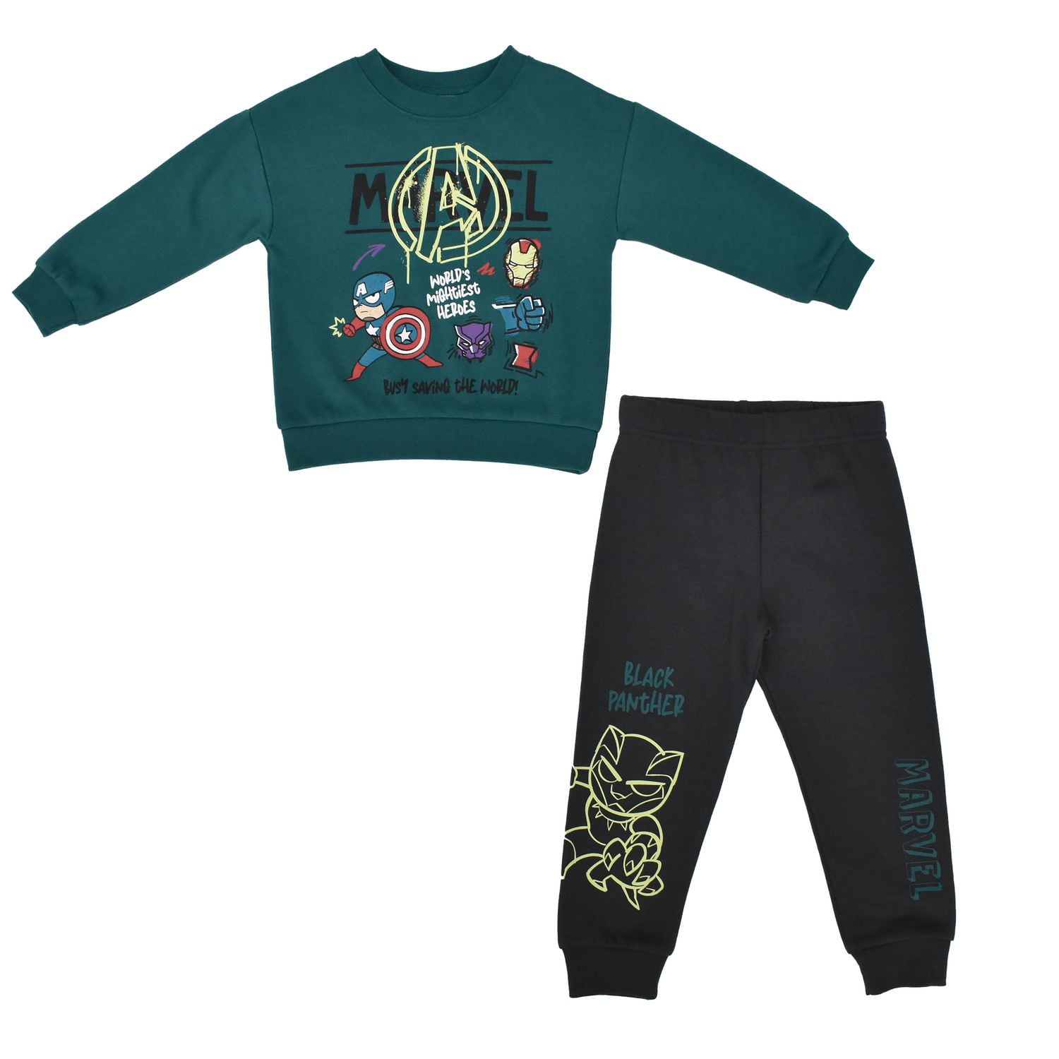 Marvel Heros Fleece Jogger Set