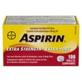 thumbnail image 1 of ASPIRIN Extra Strength 500mg, Fast & Effective Relief of Headaches, Joint & Body Pain, Fever, Pain from Cold & Flu, 1 of 5