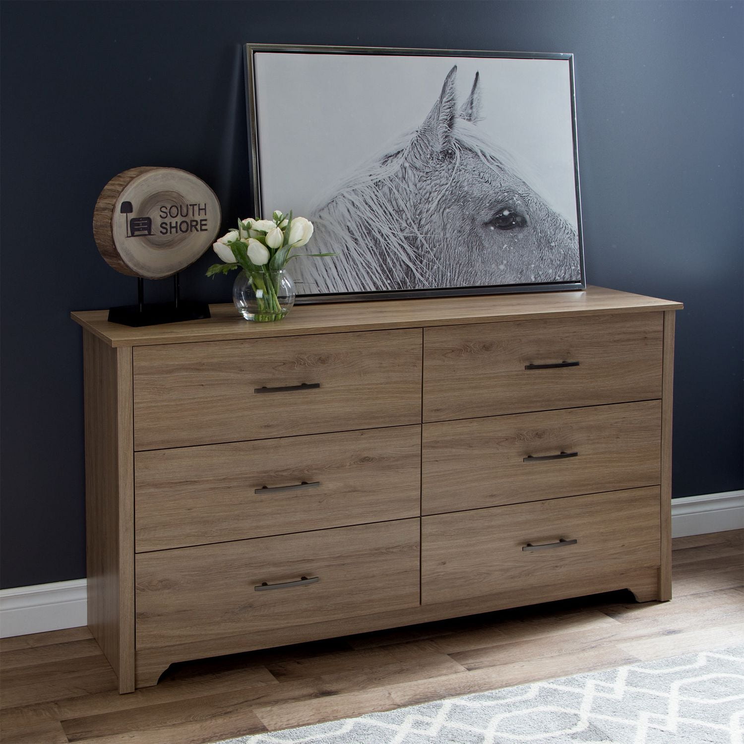 South Shore Fusion 6 Drawer Double Dresser Walmart Canada