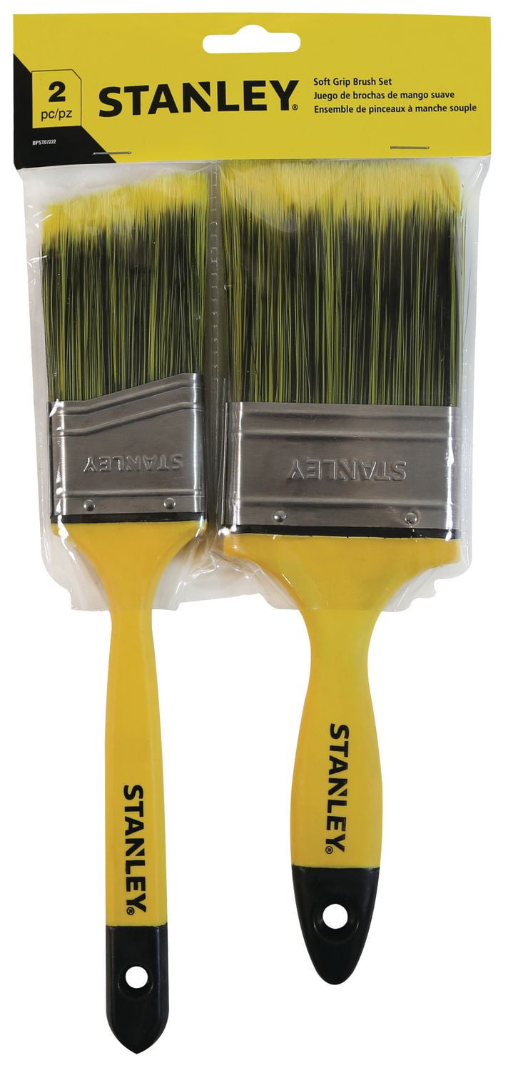 Stanley 2piece Soft Grip Paint Brush Set Walmart Canada