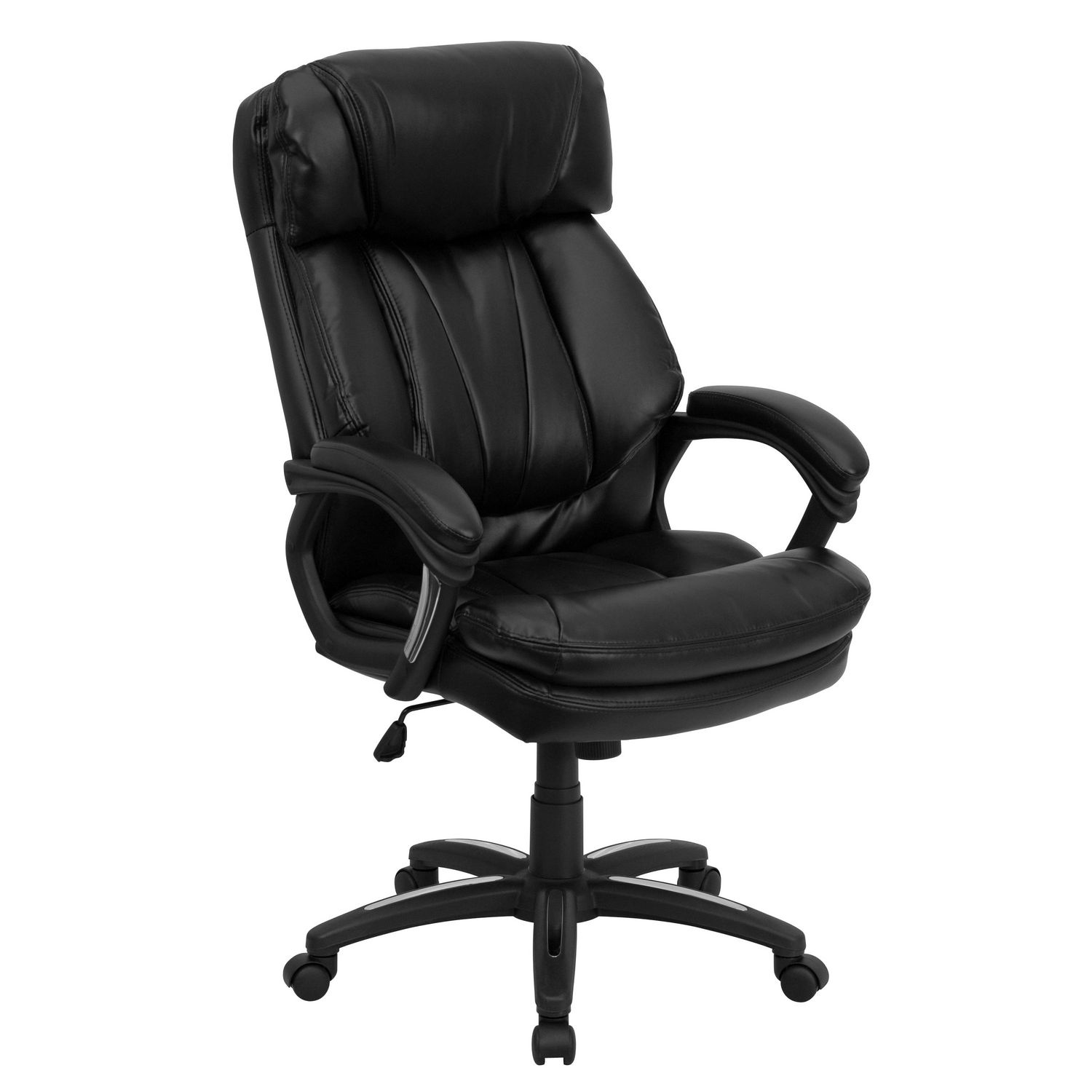High Back Black Leather Executive Swivel Ergonomic Office Chair