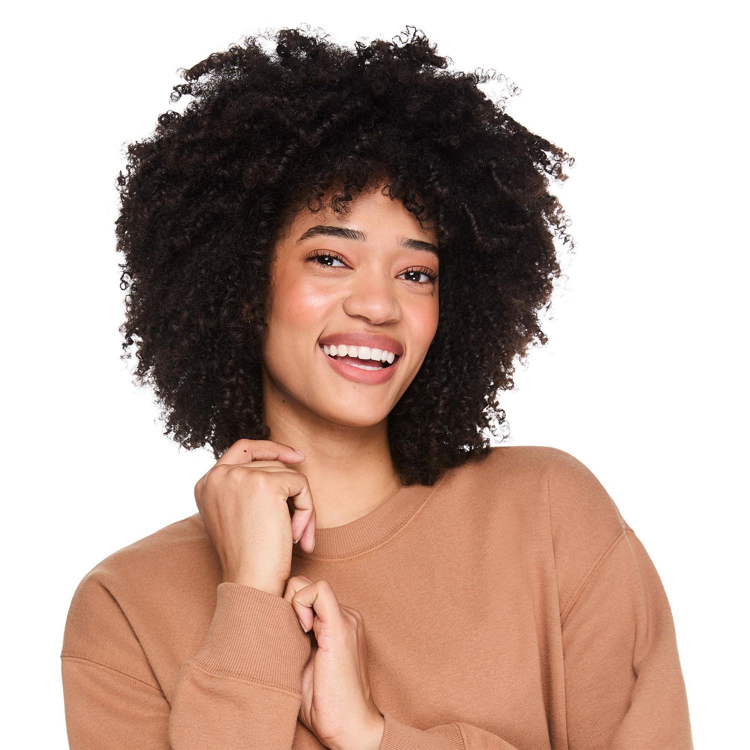 Coton ouaté à encolure ras du cou George pour femmes