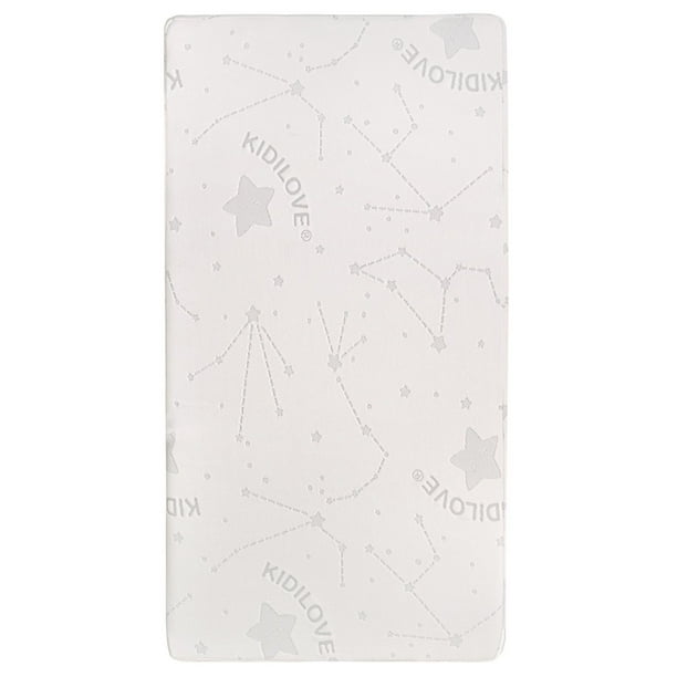 KidiLove Comfort 5" Baby Crib and Toddler Bed Mattress With Cotton