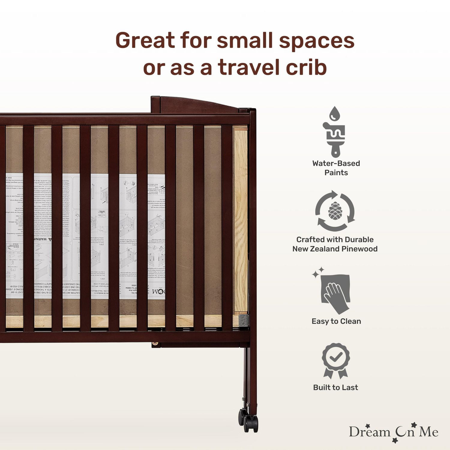 Portable cribs walmart hotsell