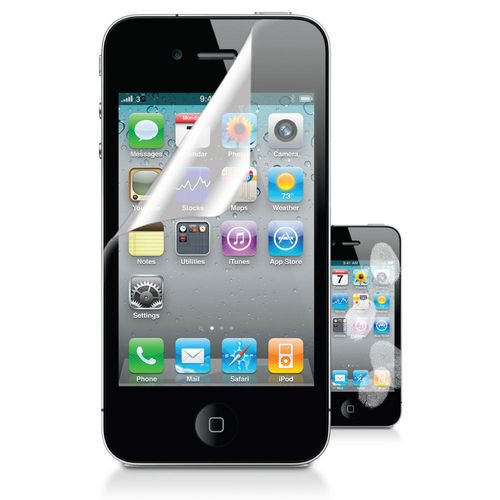 HS Protecteur d'écran d'Anti-Empreinte digitale - iPhone 4