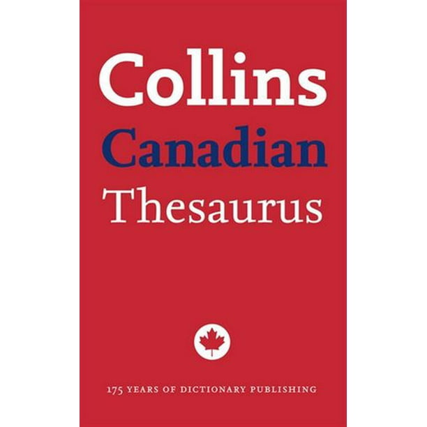 Collins Canadian Thesaurus