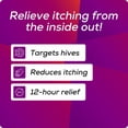 thumbnail image 3 of Allegra Hives, 12-Hour Itchy Skin Relief Due to Hives, Allergic Skin Reactions, Non-Drowsy Allergy Medication, 60 mg Fexofenadine Hydrochloride Antihistamine, Adults and Kids, 12 and Older, 40 Tablets, 3 of 8