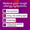 thumbnail image 4 of Allegra 24 Hour Allergy Medication, Non Drowsy, Fast and Effective Multi-Symptom Allergy Relief Medicine for Sneezing, Watery Eyes and Itchy Throat, Fexofenadine Hydrochloride 120 mg, 80 Tablets, 4 of 8