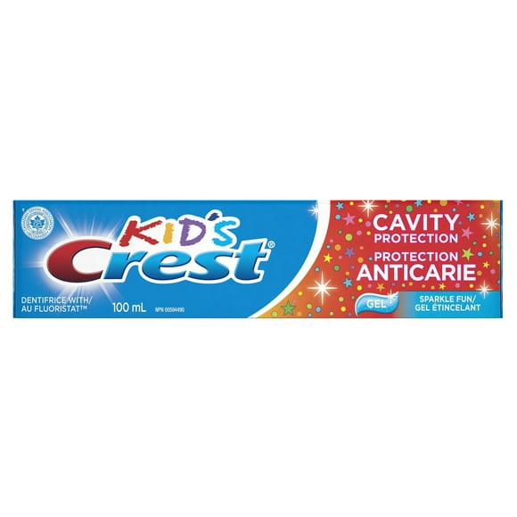 Crest Kid's Cavity Protection Sparkle Fun Gel, 100 mL