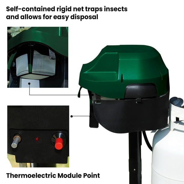 Bite Shield Guardian Pro 1-Acre Cordless Propane Mosquito Trap