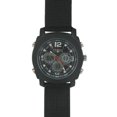 thumbnail image 1 of Coleman Men’s Black Analog-Digital Nylon Strap Oversize Watch, 1 of 1