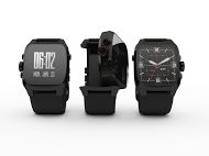 Montre carr e deux faces Duo d iFit pour hommes Walmart.ca